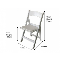 Gladiator Chair - White