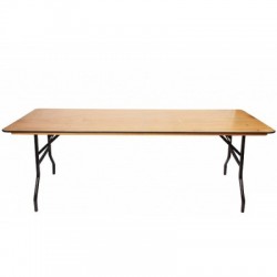 Timber Top Trestle Table