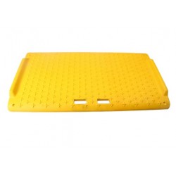 Accessible Curb Ramp - Yellow